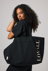 Sac fourre-tout recyclé Lovall - Noir
