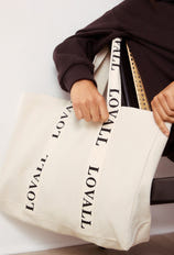 Sac fourre-tout Lovall recyclé - Écru/Beige