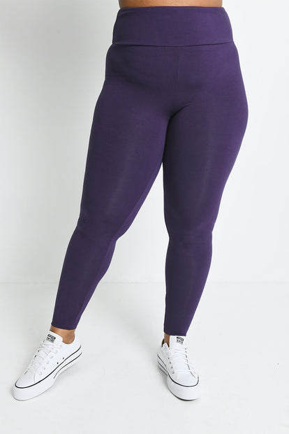 Legging léger taille haute grande taille Everyday - Acai Purple