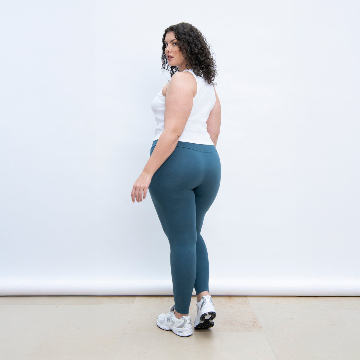 Legging taille haute grande taille Everyday - Bleu Cobalt
