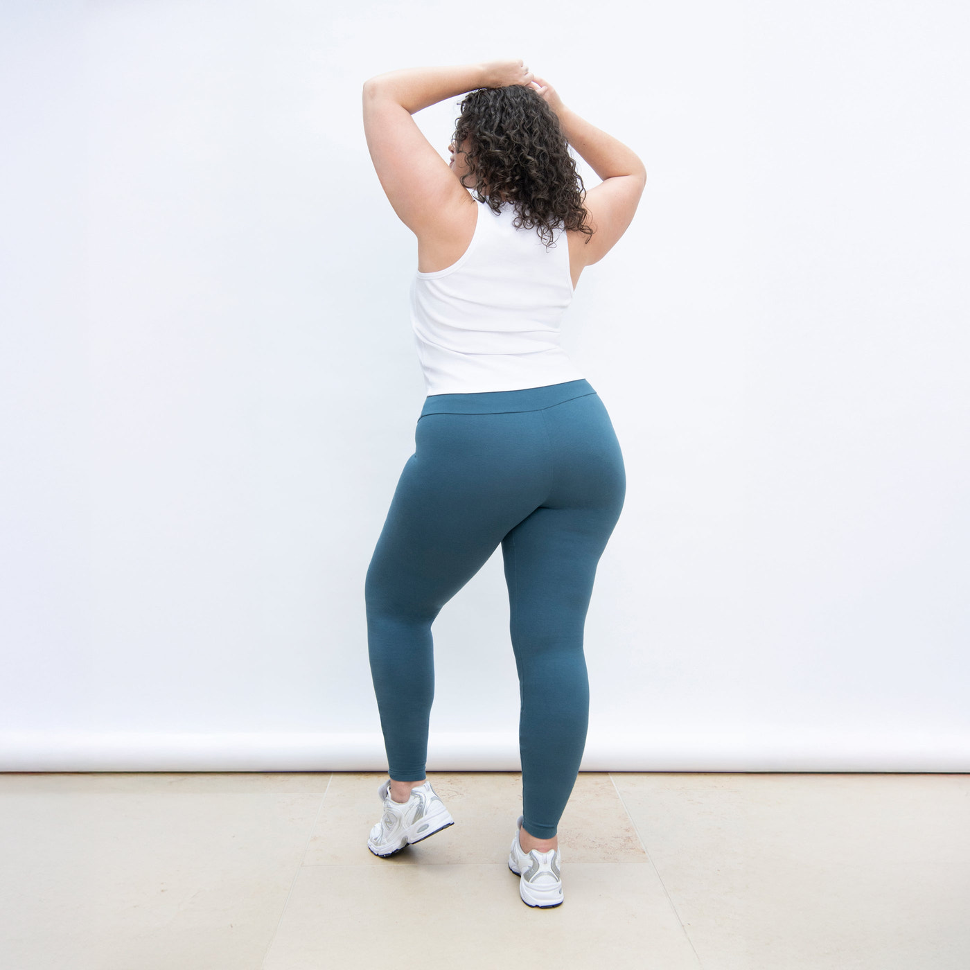 Legging taille haute grande taille Everyday - Bleu Cobalt