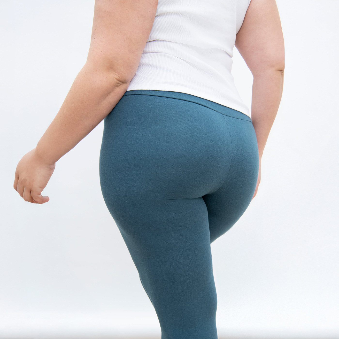 Legging taille haute grande taille Everyday - Bleu Cobalt