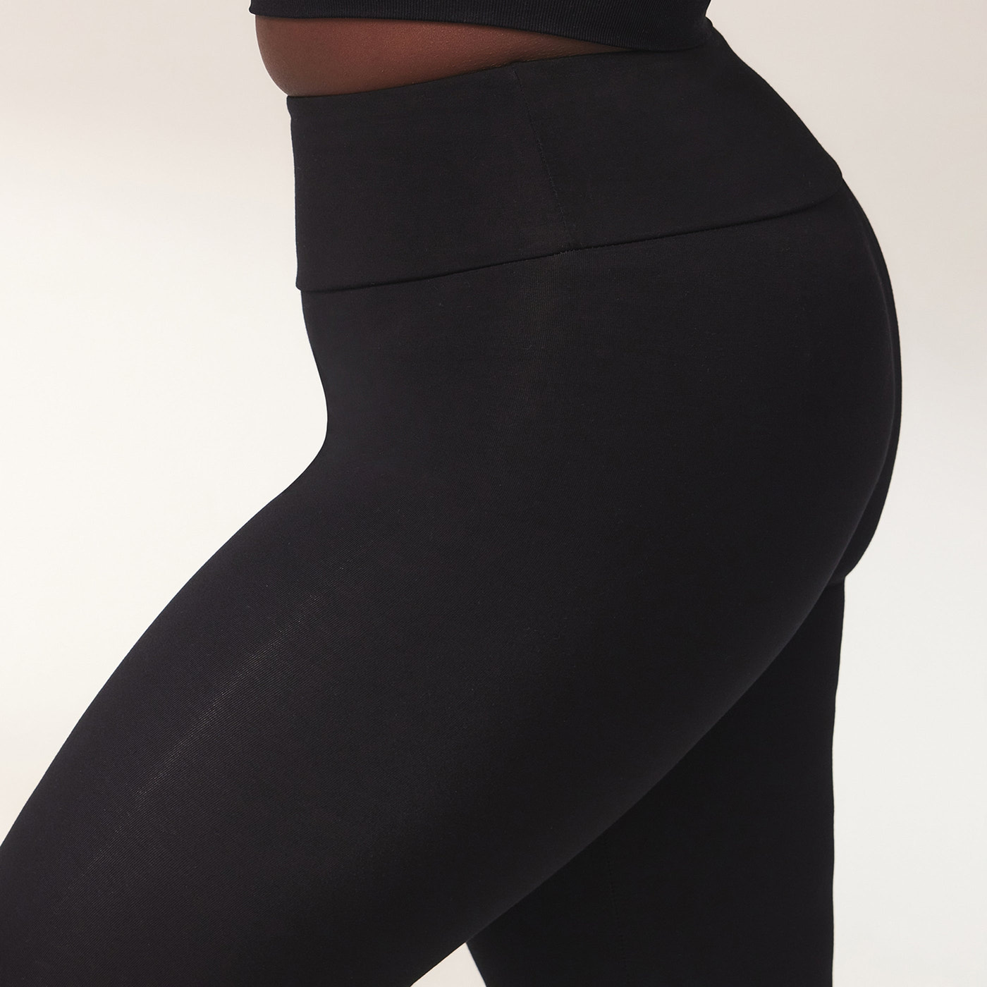 Legging léger taille haute grande taille Everyday - Noir