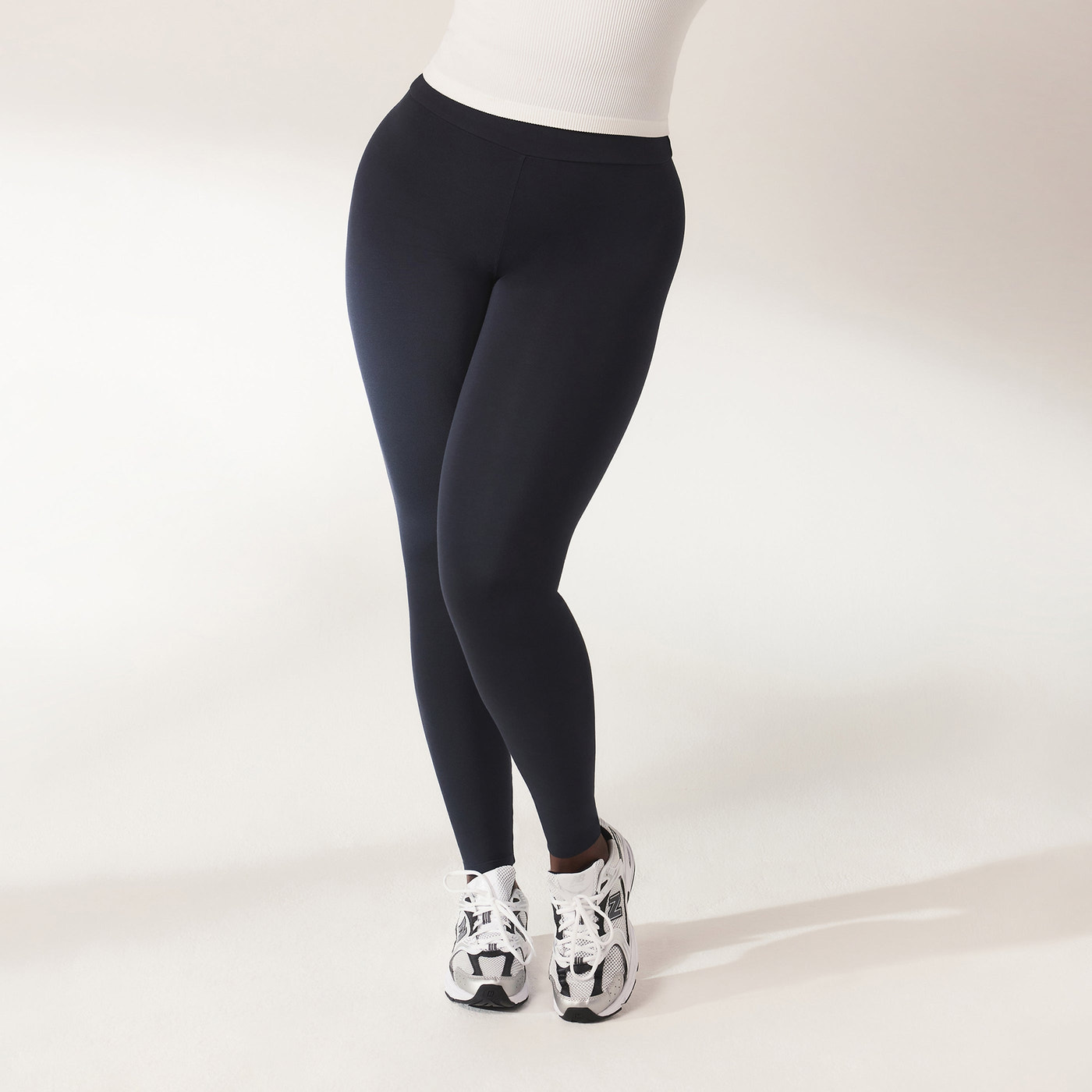 Legging léger taille haute grande taille Everyday - Vintage Marine
