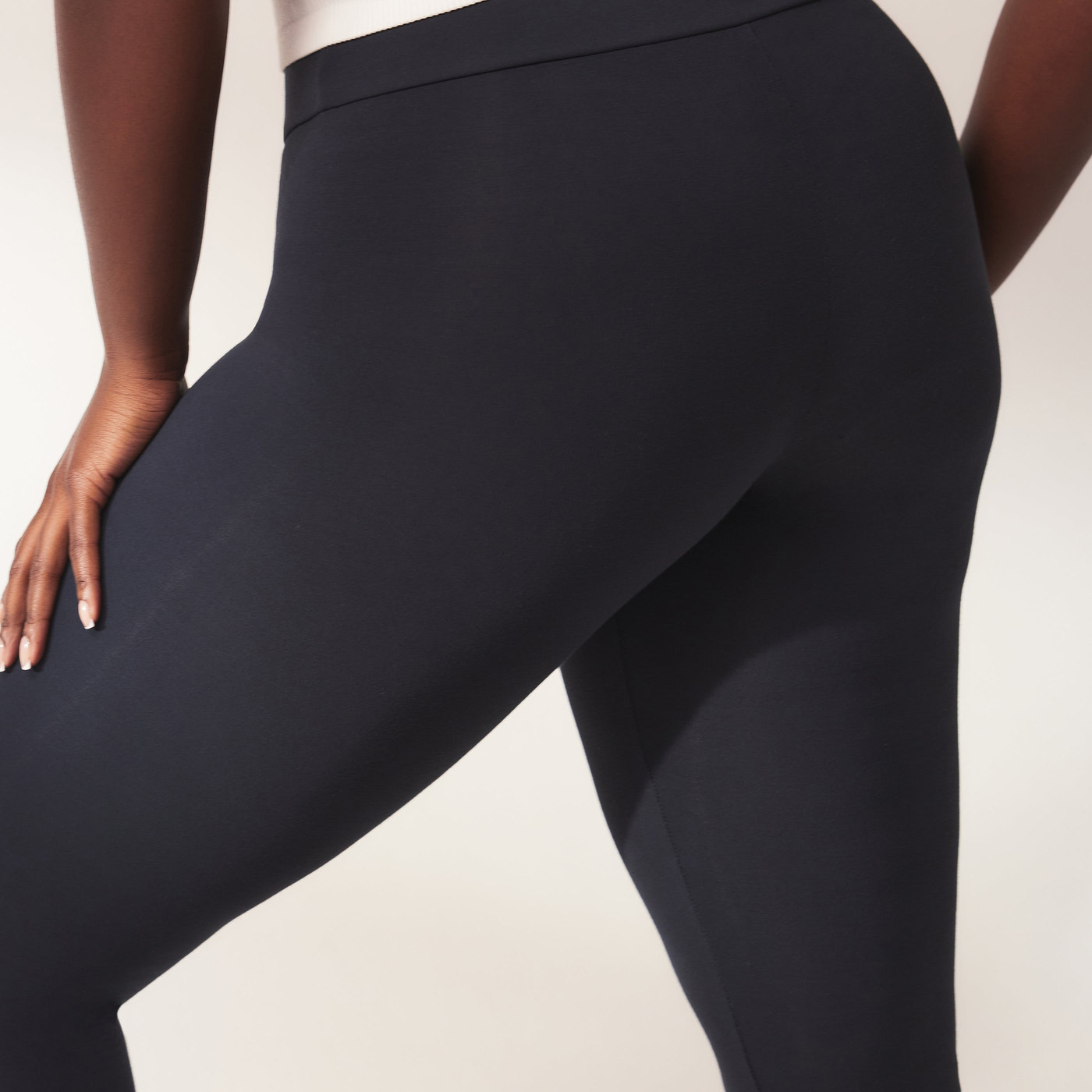 Legging léger taille haute grande taille Everyday - Vintage Marine