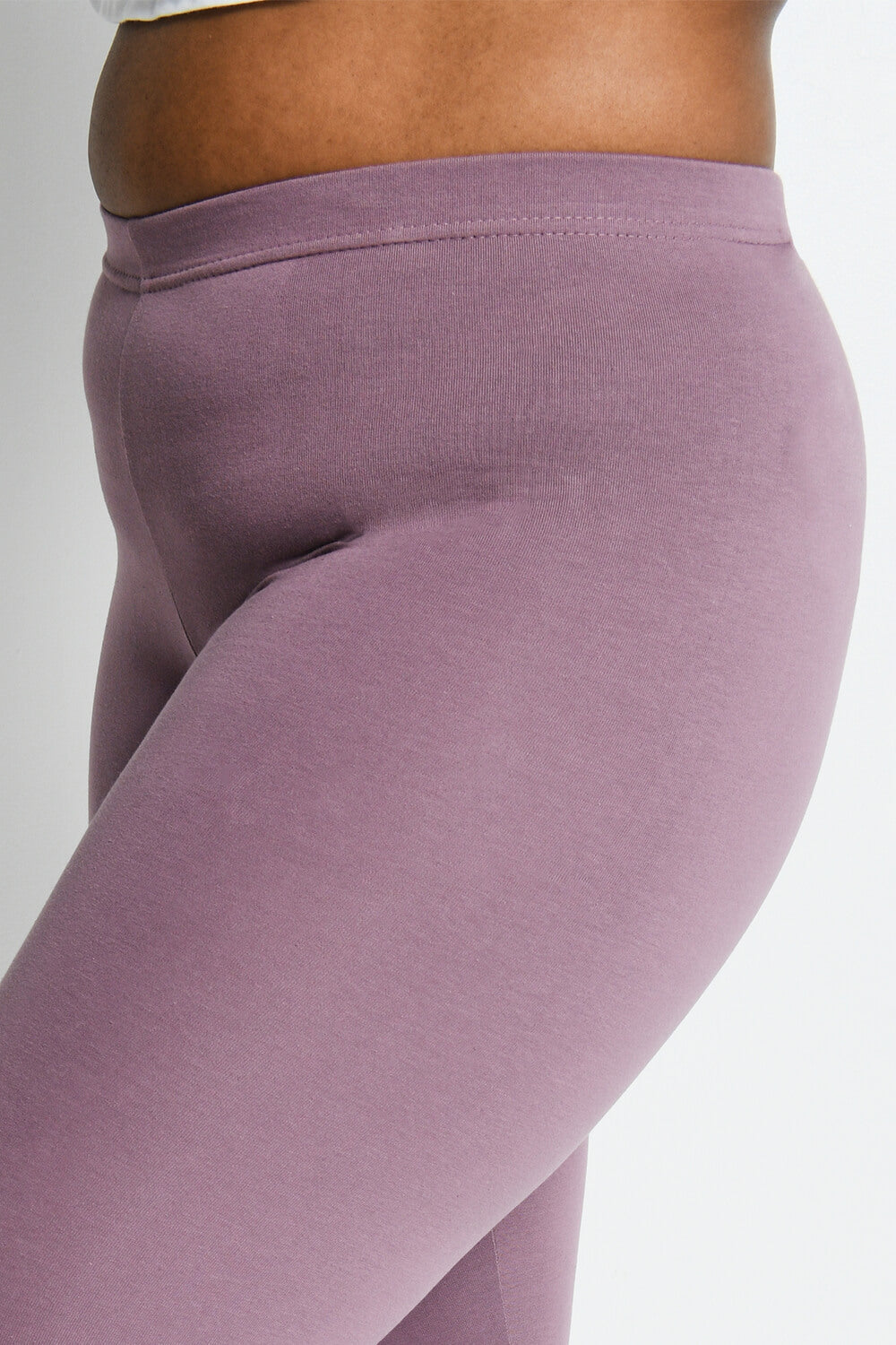 Legging court grande taille Everyday - Elderberry Purple