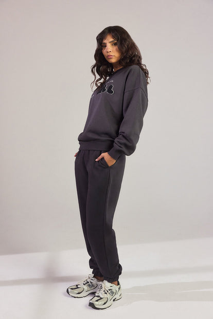 ALL SZN organique Sweat à Capuche Oversize grande taille Style 2 - Shadow