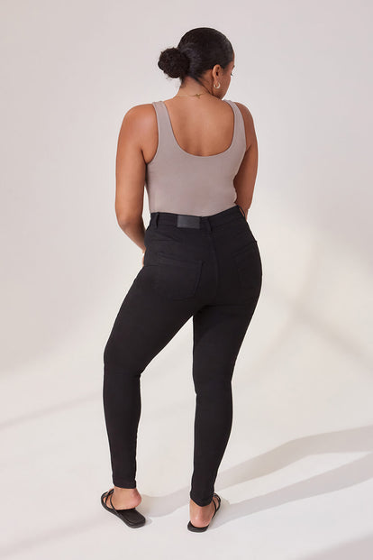 Jean sculptant Lift & Shape grande taille - Noir