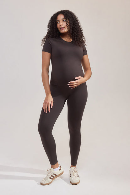 Maternity Ultimate Everyday Leggings - Black Coffee