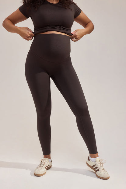 Maternity Ultimate Everyday Leggings - Black Coffee
