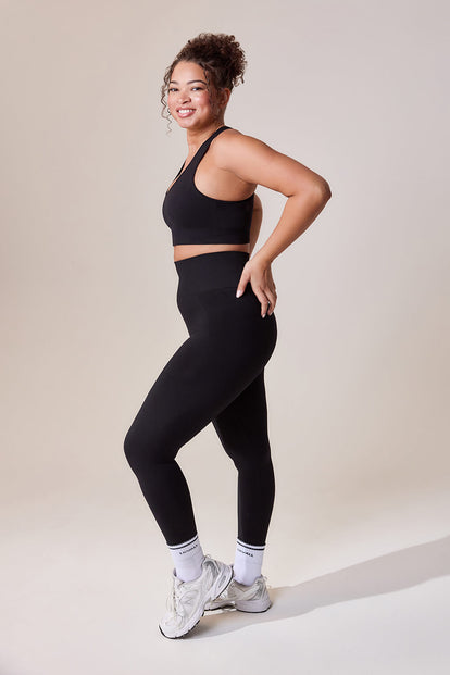 Curve Sculpt Seamless Leggings - Black