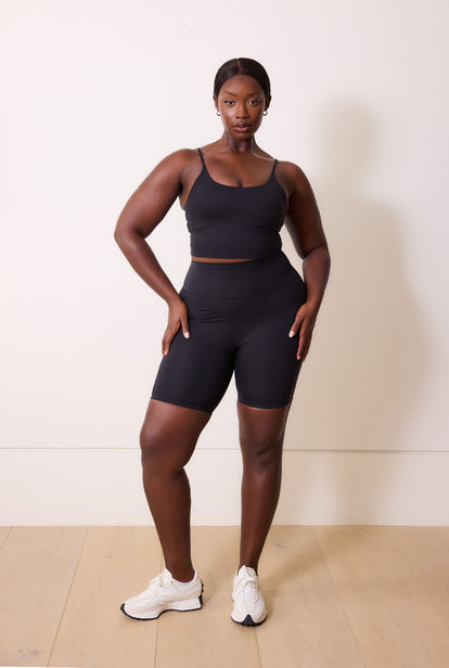Brassière de sport grande taille 24/7 Revitalise - Midnight Noir