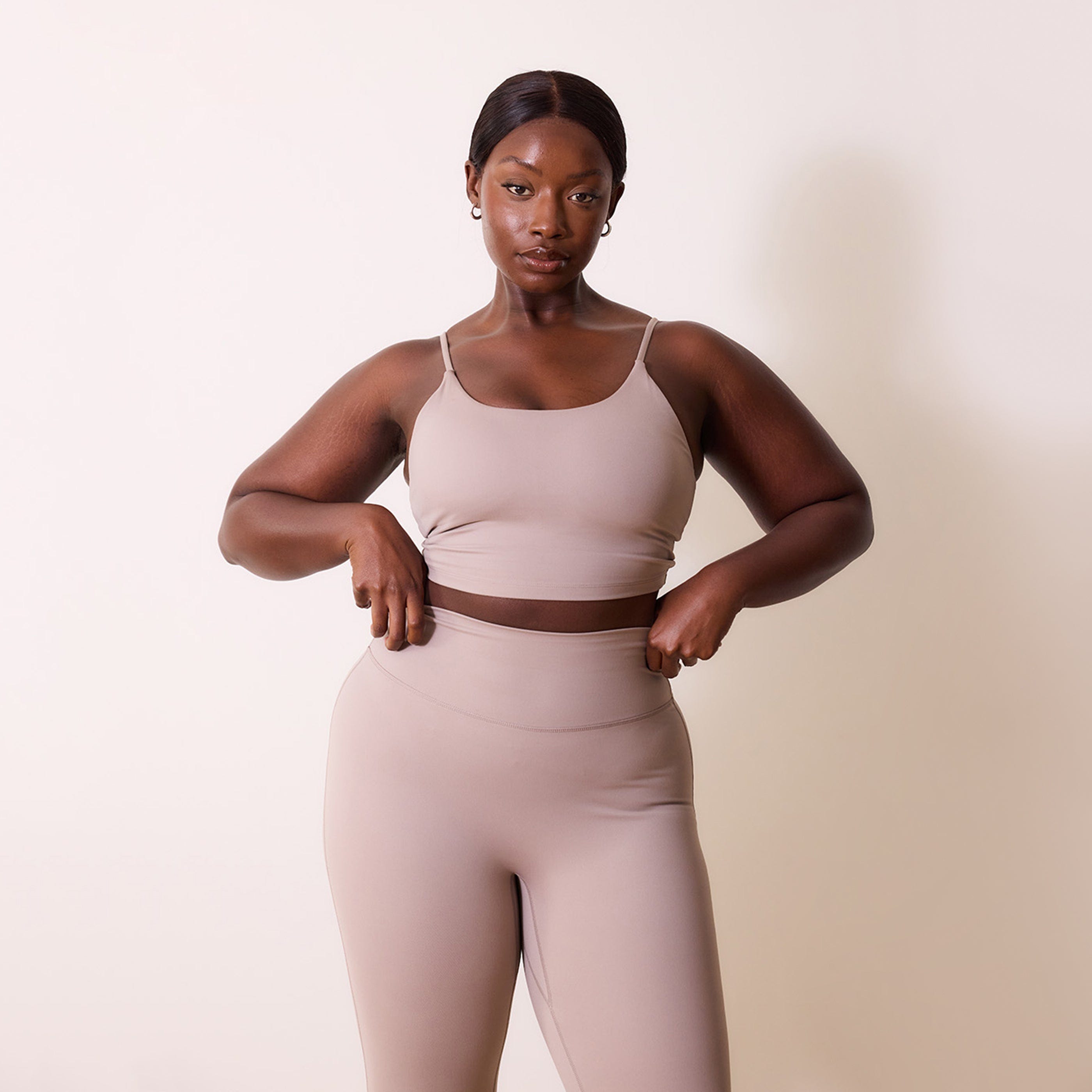 Brassière de sport grande taille 24/7 Revitalise - Clay