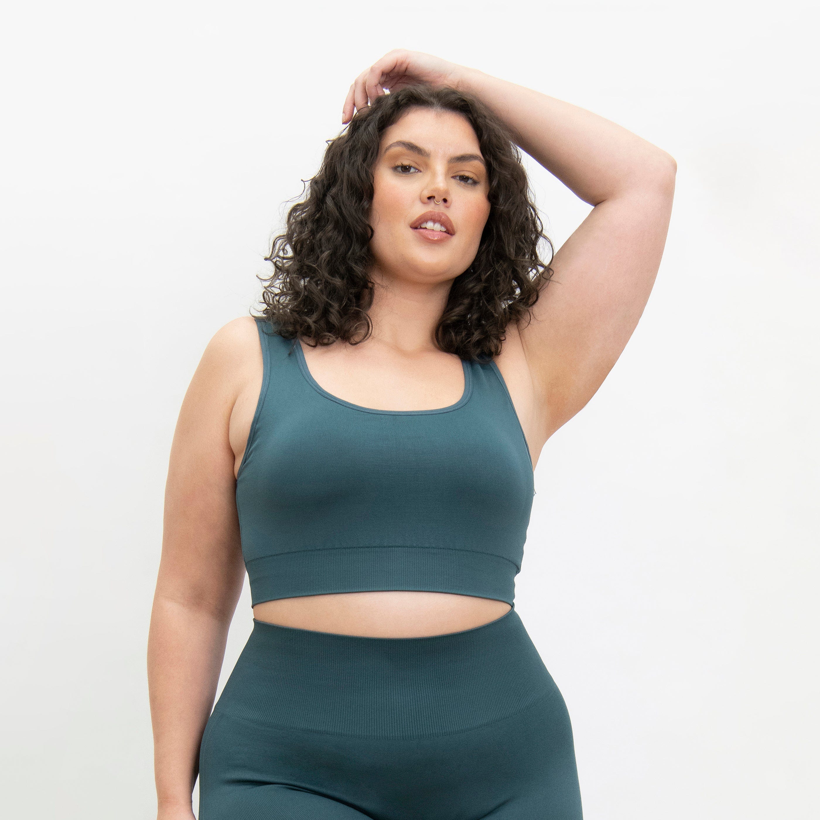 Brassière sans couture Ultimate - Teal Bleu