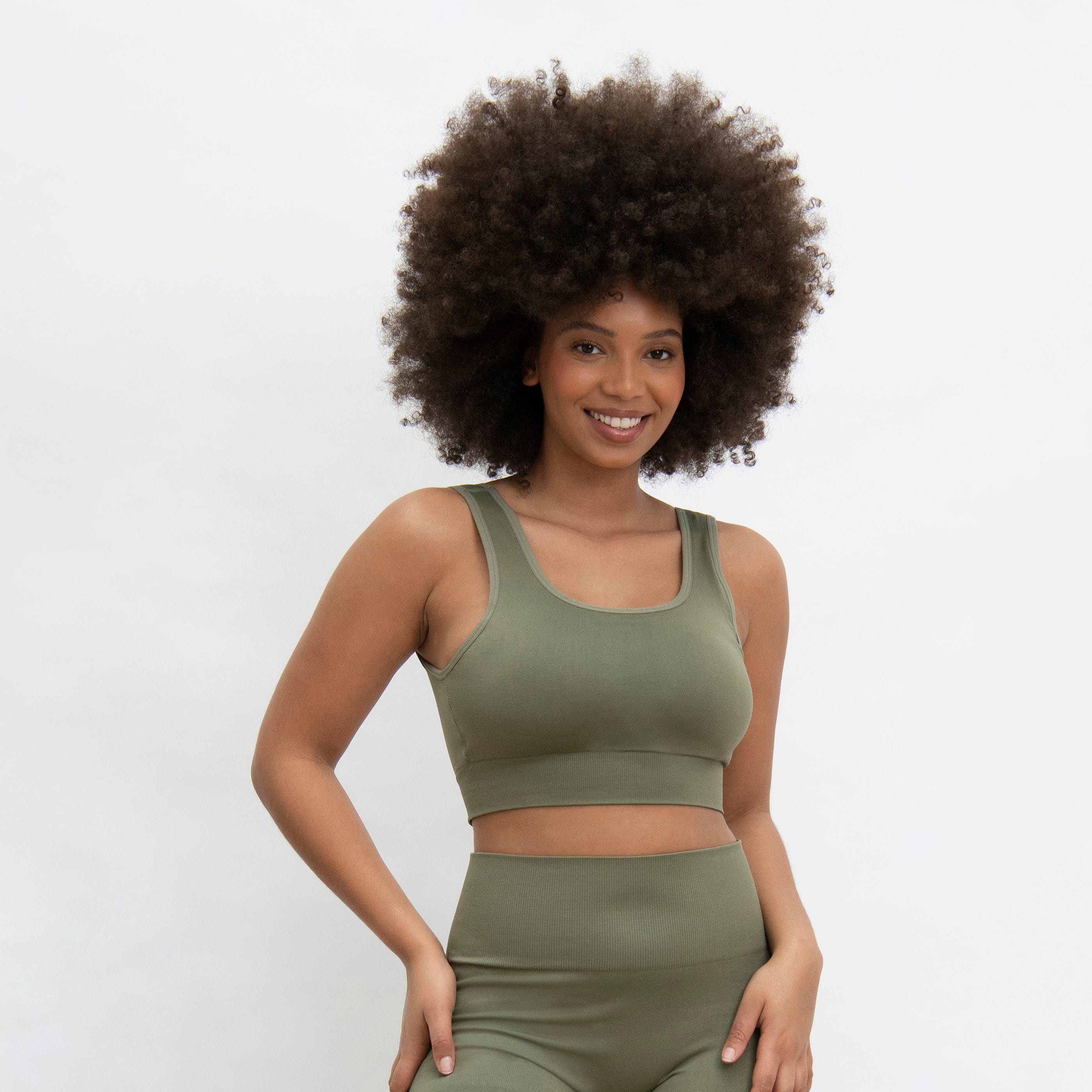 Brassière sans couture Ultimate - Vert Sauge