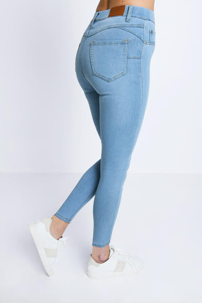 Jegging grande taille 7/8e - Light Bleu