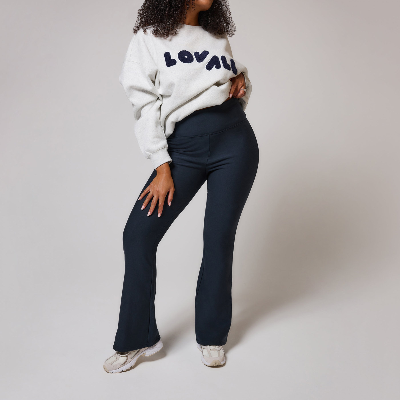 Legging Winter Flare grande taille - Vintage Navy