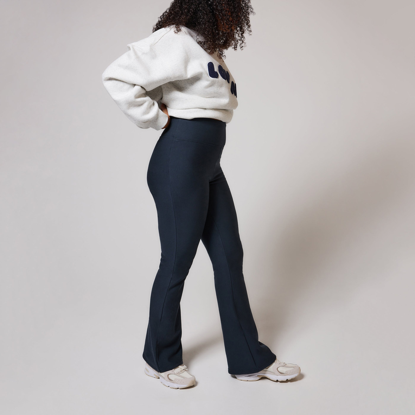 Legging Winter Flare grande taille - Vintage Navy