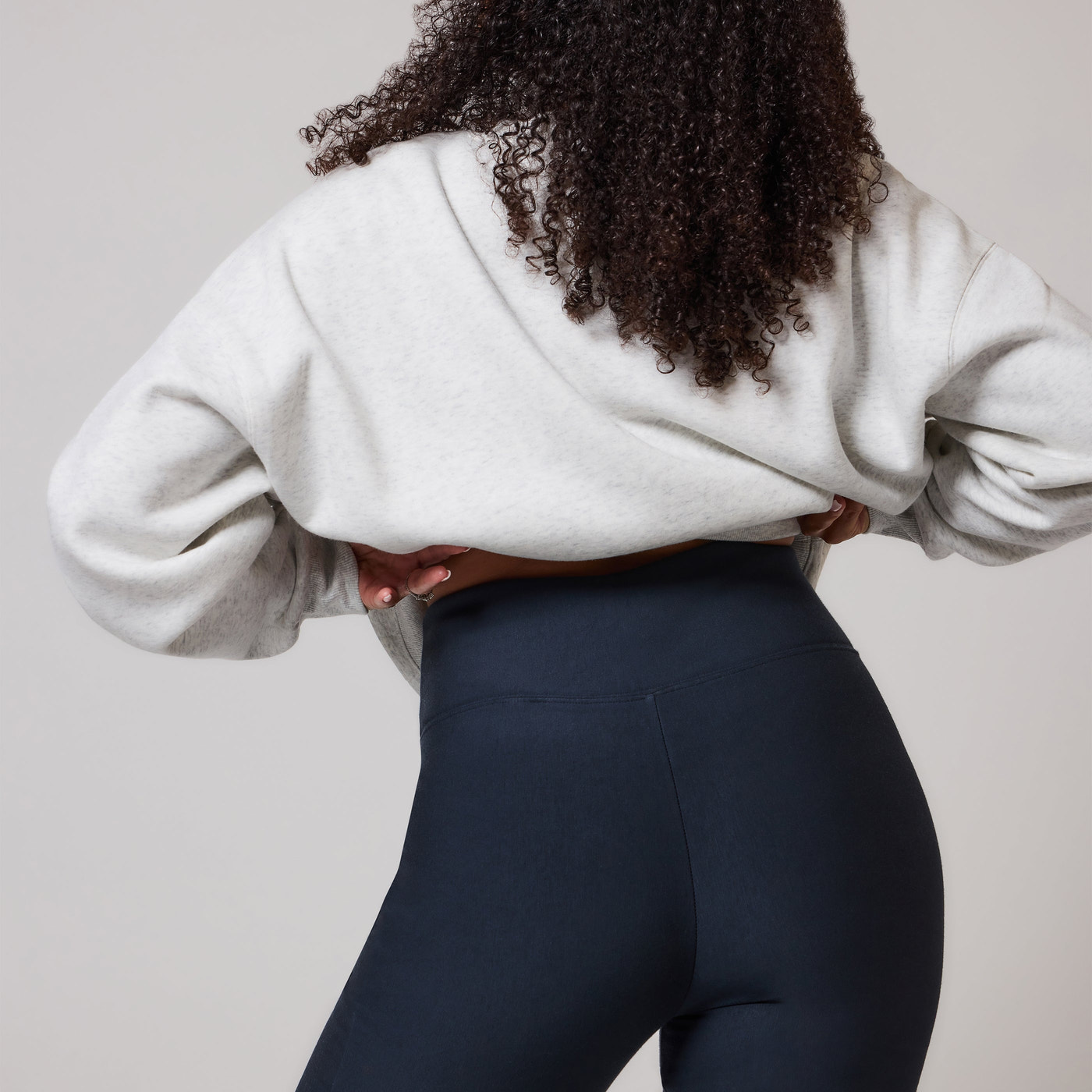 Legging Winter Flare grande taille - Vintage Navy