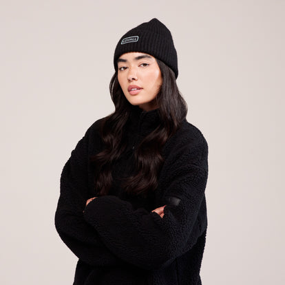 Knitted Hat - Black