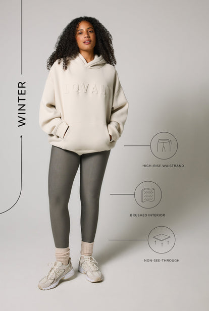 Legging taille haute Winter Everyday - Slate Green