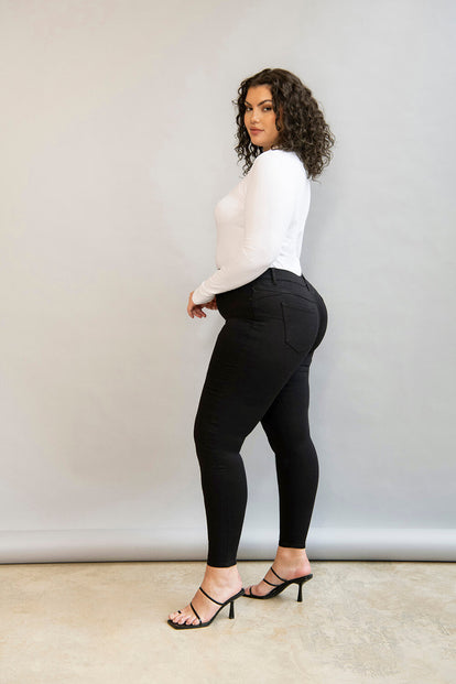 Jegging 7/8e grande taille Ultimate - Noir