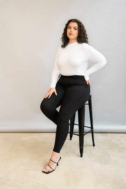 Jegging 7/8e grande taille Ultimate - Noir