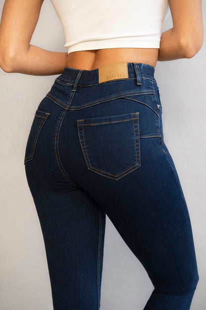 Jegging 7/8e grande taille Ultimate - Dark Bleu