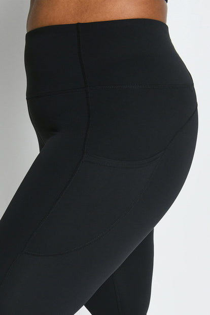Legging de sport 7/8e grande taille Energise - Midnight Noir