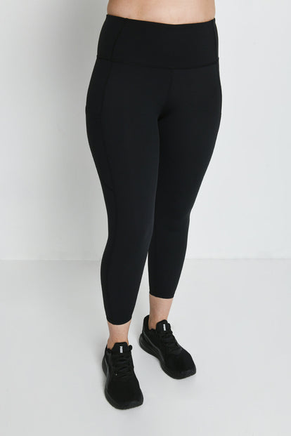 Legging de sport 7/8e taille haute Energise - Midnight Noir
