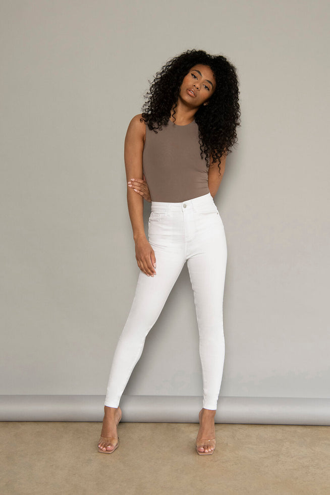 Jean sculptant Lift & Shape - Blanc