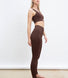 Legging taille haute sans couture Ultimate - Chocolat