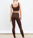 Legging taille haute sans couture Ultimate - Chocolat