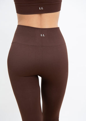 Legging taille haute sans couture Ultimate - Chocolat