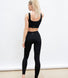 Legging taille haute sans couture Ultimate - Noir