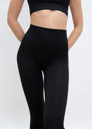 Legging taille haute sans couture Ultimate - Noir
