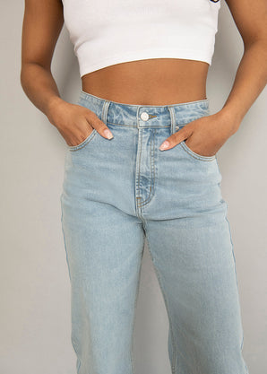 Jean Straight - Light Bleach