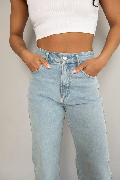 Jean Straight - Light Bleach