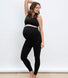 Legging de grossesse sans couture Ultimate - Noir