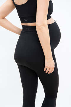 Legging de maternité ultime sans coutures – Noir