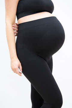 Legging de maternité ultime sans coutures – Noir