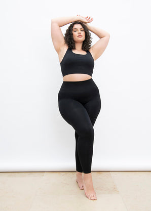 Legging taille haute sans couture Ultimate - Noir