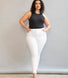 Jean sculptant Lift & Shape grande taille - Blanc