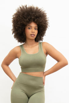 Brassière sans couture Ultimate - Vert Sauge