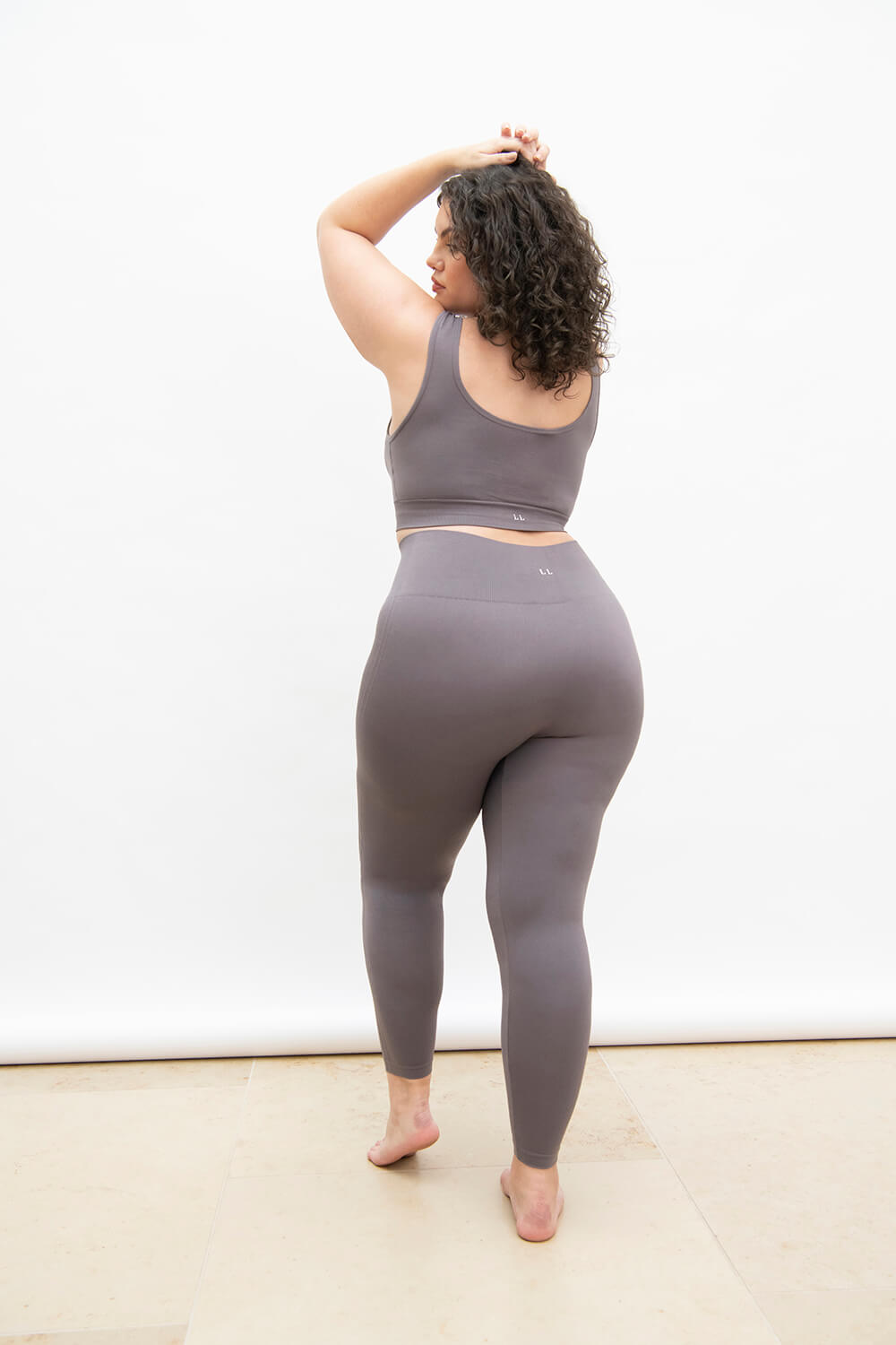 Legging taille haute sans couture grande taille Ultimate - Deep Mauve