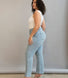 Jean straight grande taille - Light Bleach