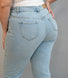 Jean straight grande taille - Light Bleach