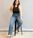 Jean straight grande taille - Mid Bleu