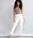 Pantalon cigarette - Off Blanc