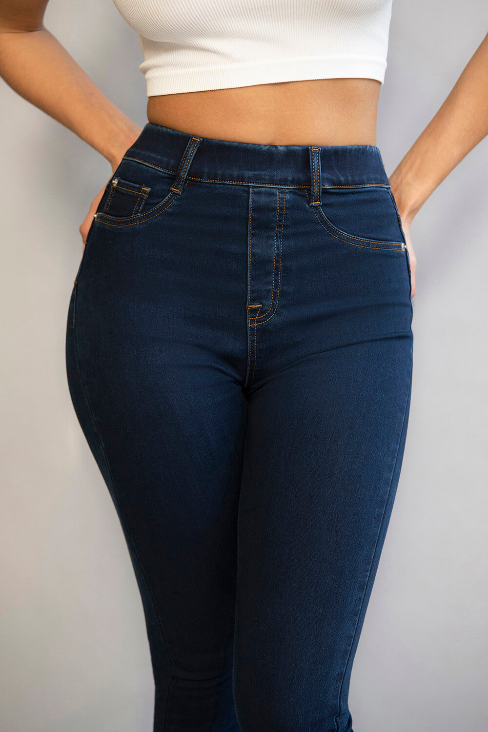 Jegging grande taille Ultimate - Dark Bleu